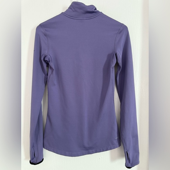 Nike Women's Lavender 3/4 Zip Long Sleeve Pullover  Size Small - Picture 2 of 5
